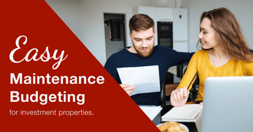 Investment maintenance budgeting 